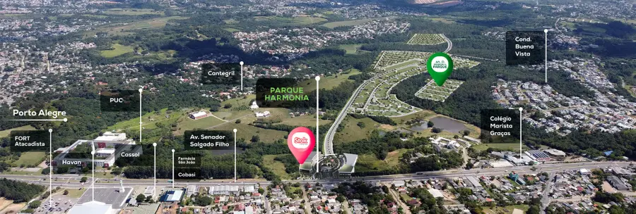 Imagem de localização do empreendimento