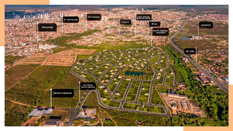 Imagem de localização do empreendimento