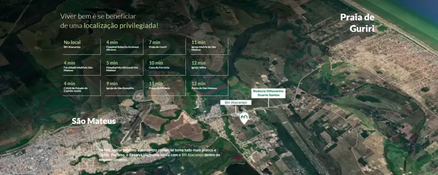 Imagem de localização do empreendimento